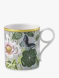 Wedgwood Wonderlust Waterlily Bone China Mug, 210ml, Grey/Multi