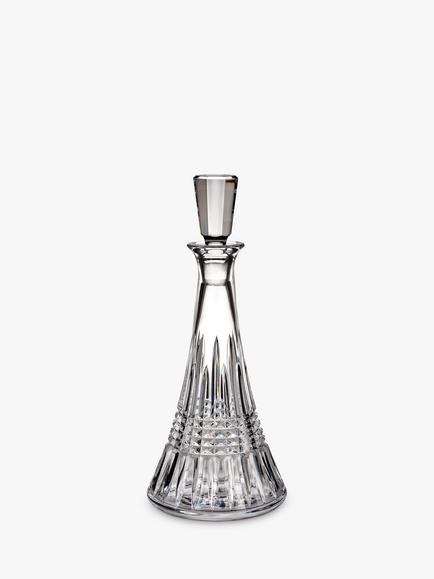 Waterford Crystal Lismore Diamond Cut Glass Decanter, 750ml, Clear, Clear