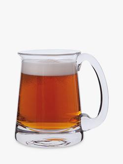 Dartington Crystal Torrington Glass Tankard, 570ml, Clear, Clear