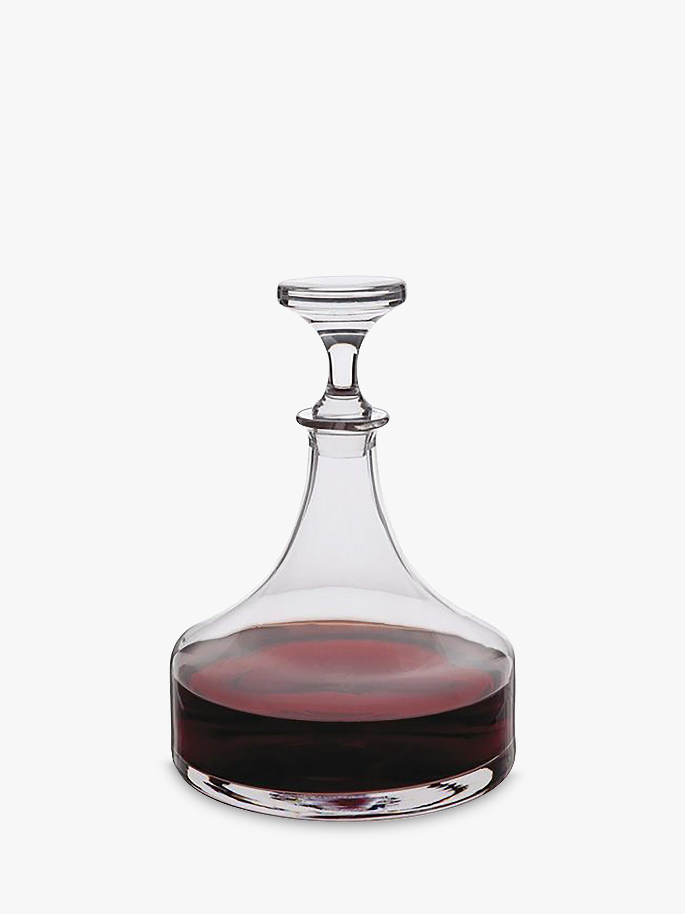 Dartington Crystal Glass Ship's Decanter, Clear, 1L