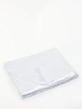 John Lewis Baby GOTS Organic Cotton Cellular Pram Blanket, 90 x 70cm, White