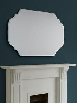 Laura Ashley Rochelle Bevelled Glass Wall Mirror, 72 x 100cm, Clear - view 2, Clear