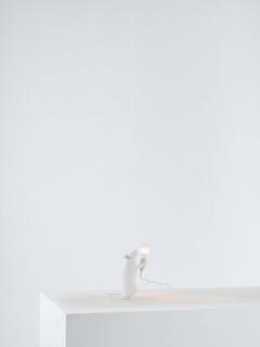 Seletti Standing Mouse Table Lamp, White