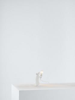 Seletti Standing Mouse Table Lamp, White