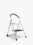 John Lewis 2 Step Folding Ladder, White