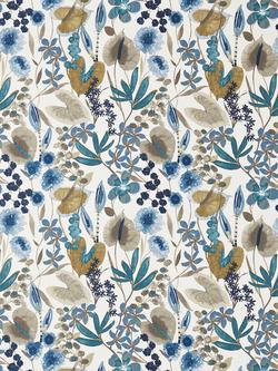 Harlequin Nalina Furnishing Fabric, Indigo/Mustard/Stone