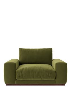 Swoon Denver Loveseat, Fern Velvet