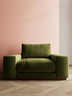 Swoon Denver Loveseat - view 2, Fern Velvet