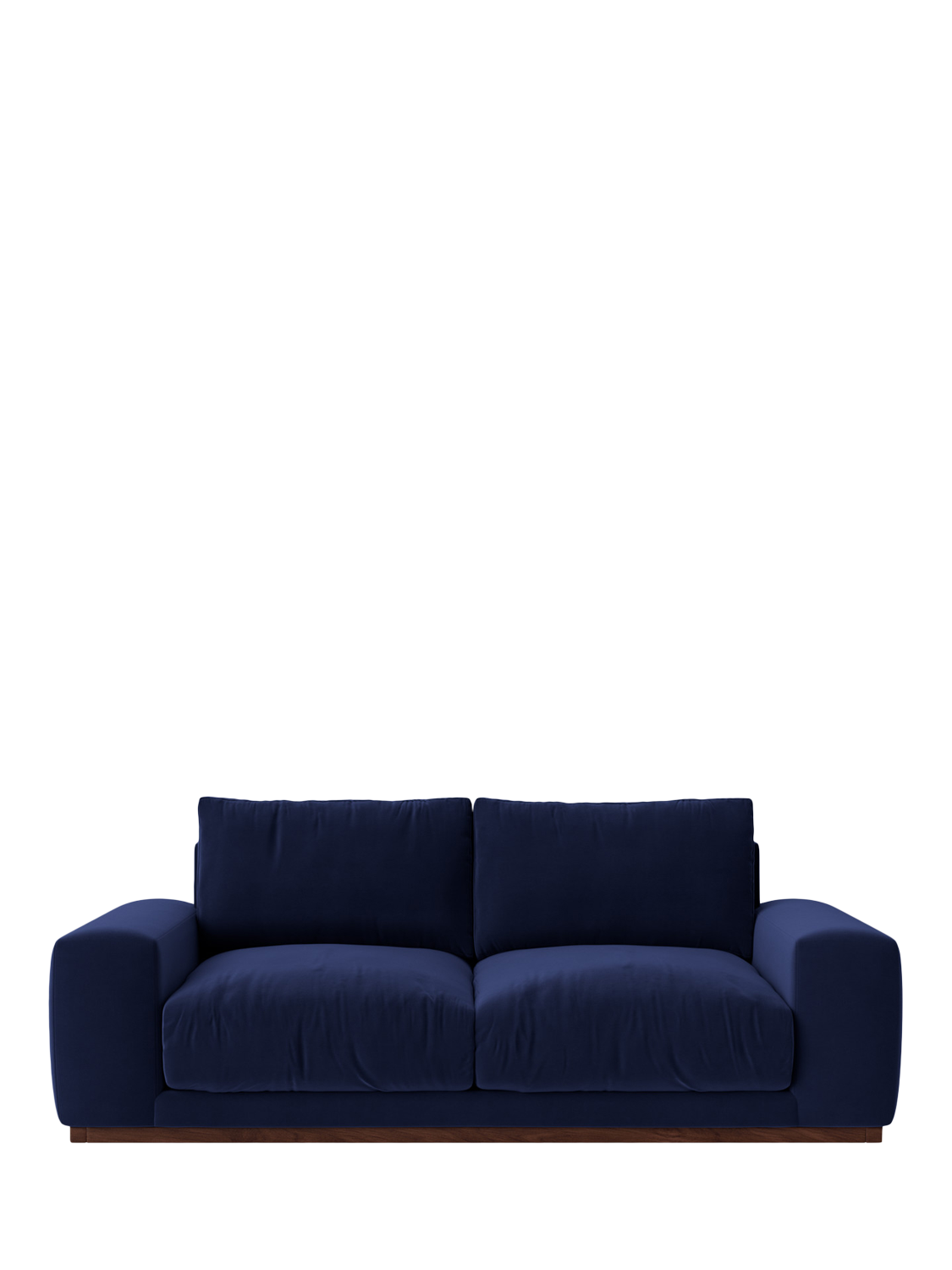 Denver Range, Swoon Denver Medium 2 Seater Sofa, Ink Velvet