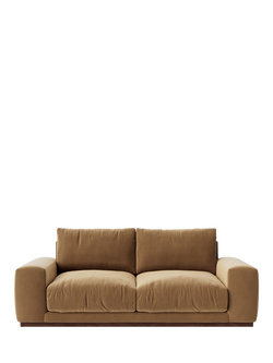 Swoon Denver Medium 2 Seater Sofa, Biscuit Velvet