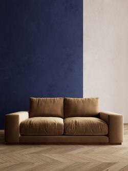 Swoon Denver Medium 2 Seater Sofa - view 2, Biscuit Velvet