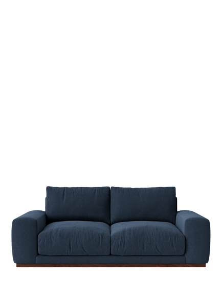 Swoon Denver Medium 2 Seater Sofa, Indigo Wool