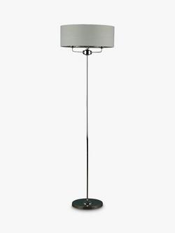 Laura Ashley Sorrento Floor Lamp - view 2, Polished Nickel/Silver