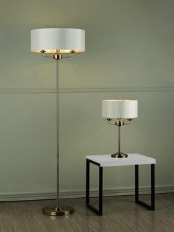 Laura Ashley Sorrento Floor Lamp - view 2, Antique Brass