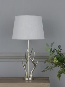 Laura Ashley Mulroy Antler Table Lamp, Champagne - view 2, Champagne