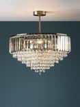 Laura Ashley Vienna Semi Flush  Ceiling Light