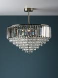 Laura Ashley Vienna Semi Flush  Ceiling Light