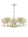 Laura Ashley Mulroy 5 Arm Chandelier Ceiling Light, Champagne