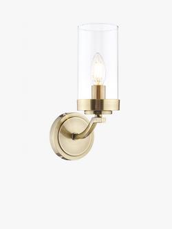 Laura Ashley Joseph Single Wall Light, Antique Brass