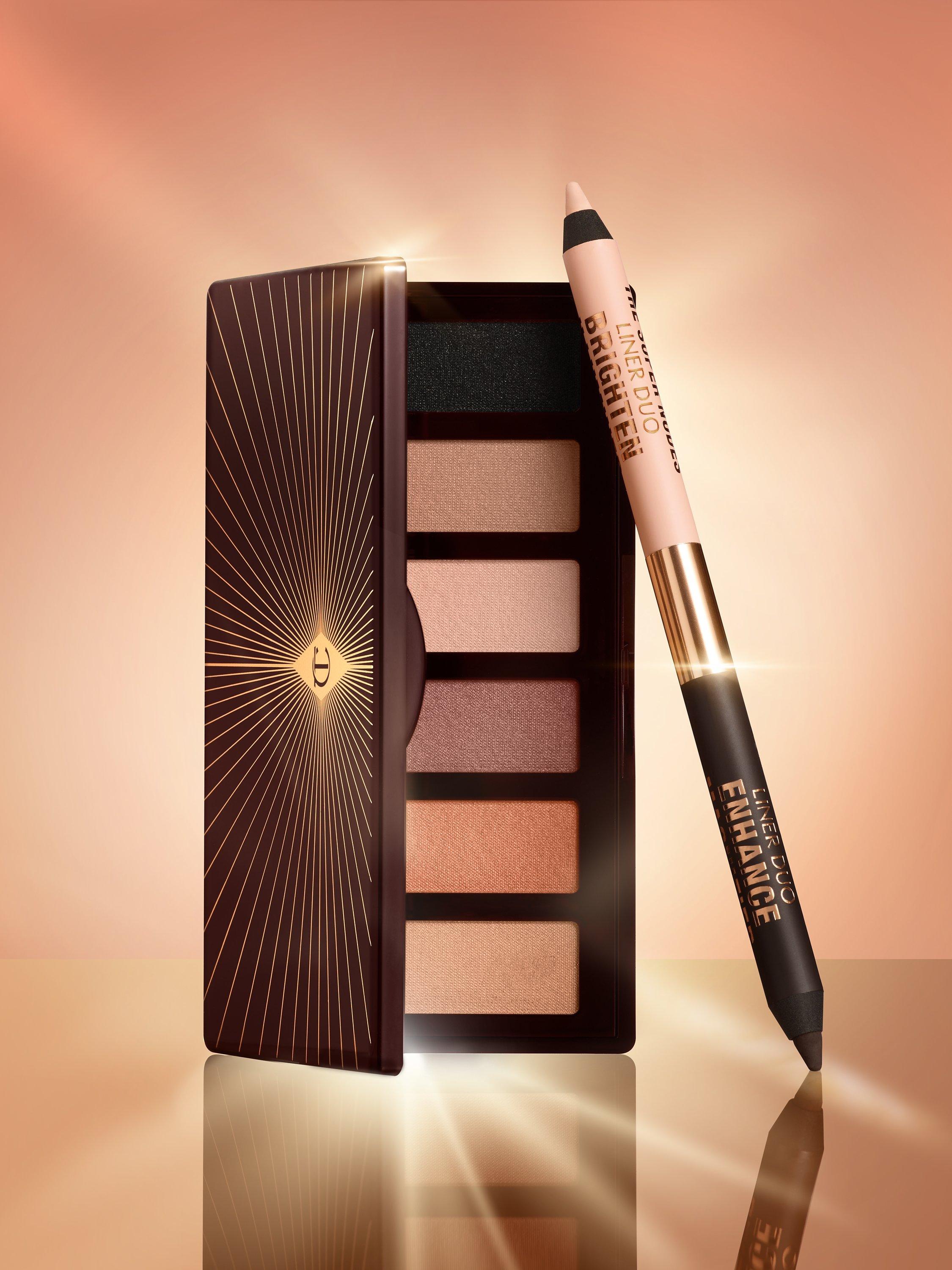 Product image 4 of 5, which shows Charlotte Tilbury Super Nudes Eyeliner Duo, Nude/Brown