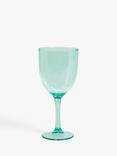 John Lewis Ripple Plastic Wine Glass, 440ml