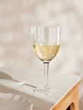 John Lewis Ripple Plastic Wine Glass, 440ml, Clear