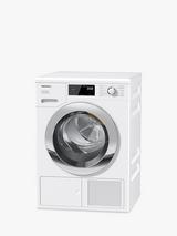 Miele TEH785WP Freestanding Heat Pump Tumble Dryer, 9kg Load, White