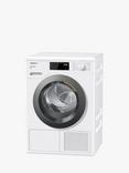 Miele TED265WP Freestanding Heat Pump Tumble Dryer, 8kg Load, White