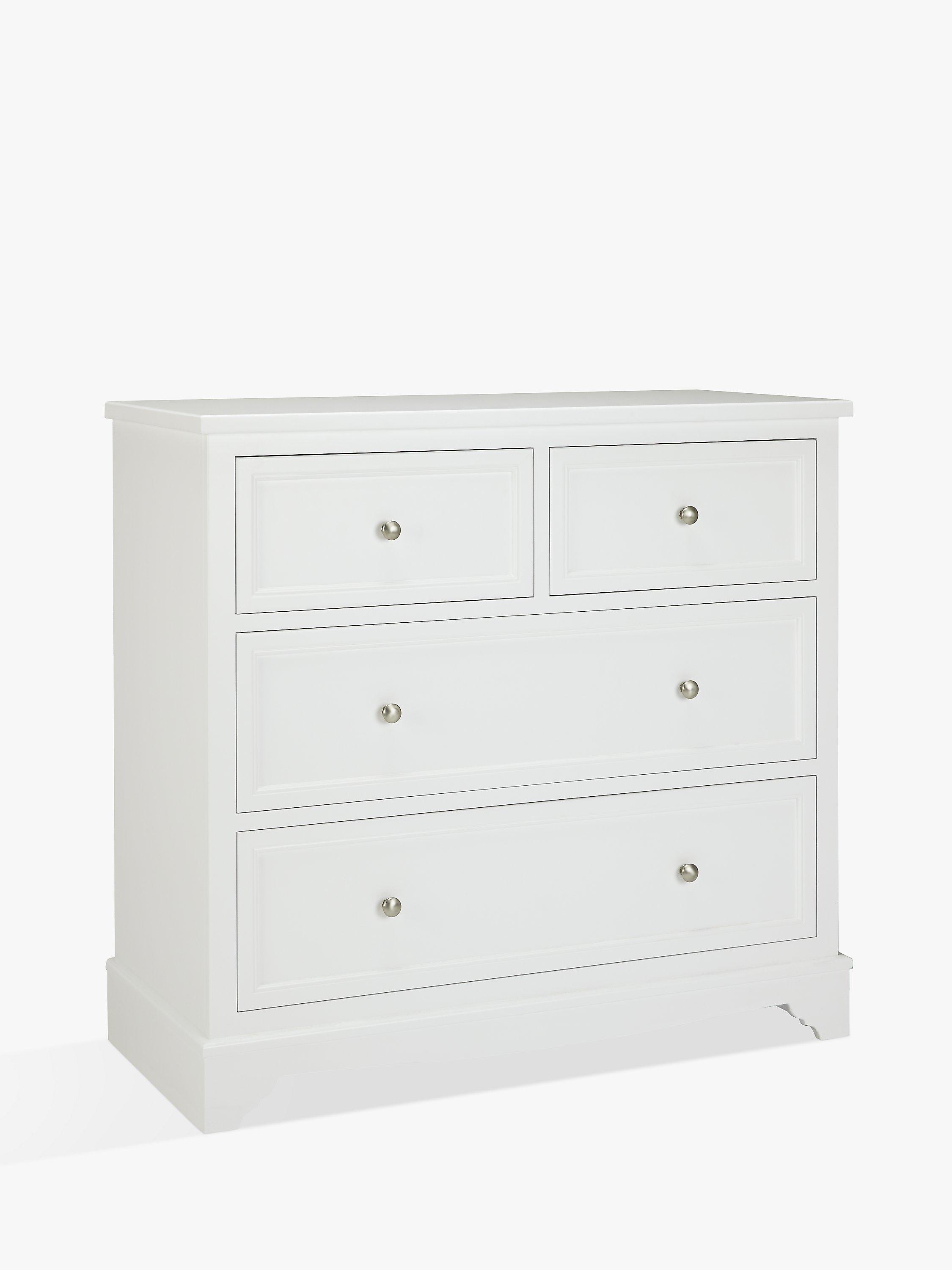 John Lewis St Ives 4 Drawer Chest White