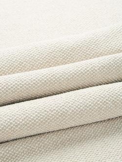 John Lewis Twisted Boucle Textured Plain Fabric, Putty, Price Band D - view 2, Twisted Boucle Putty
