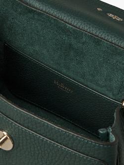 Mulberry Mini Alexa Heavy Grain Leather Cross Body Bag - view 2, Mulberry Green
