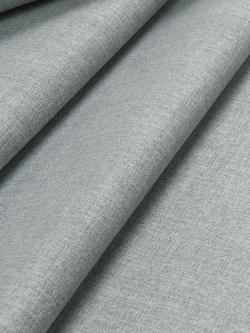 John Lewis Soft Weave Plain Fabric, Light Grey, Price Band A - view 2, Soft Weave Light Grey