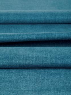 John Lewis Soft Weave Plain Fabric, Teal, Price Band A - view 2, Soft Weave Teal