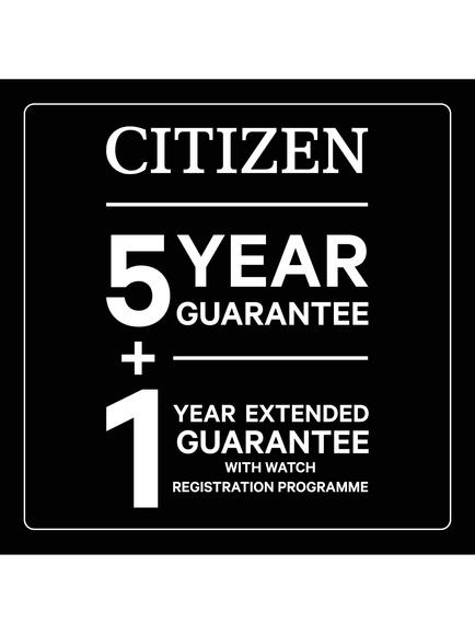 Citizen BM8240-11A Men's Eco-Drive Date Leather Strap Watch, Black/White - view 2, Black/White