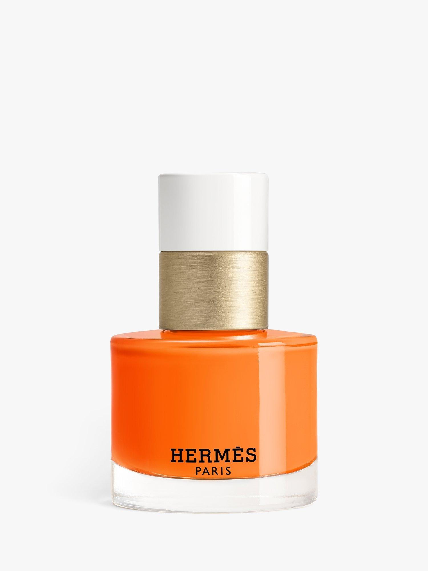 Product image 1 of 7, which shows Hermès Les Mains Hermès Nail Enamel, 33 Orange Boîte