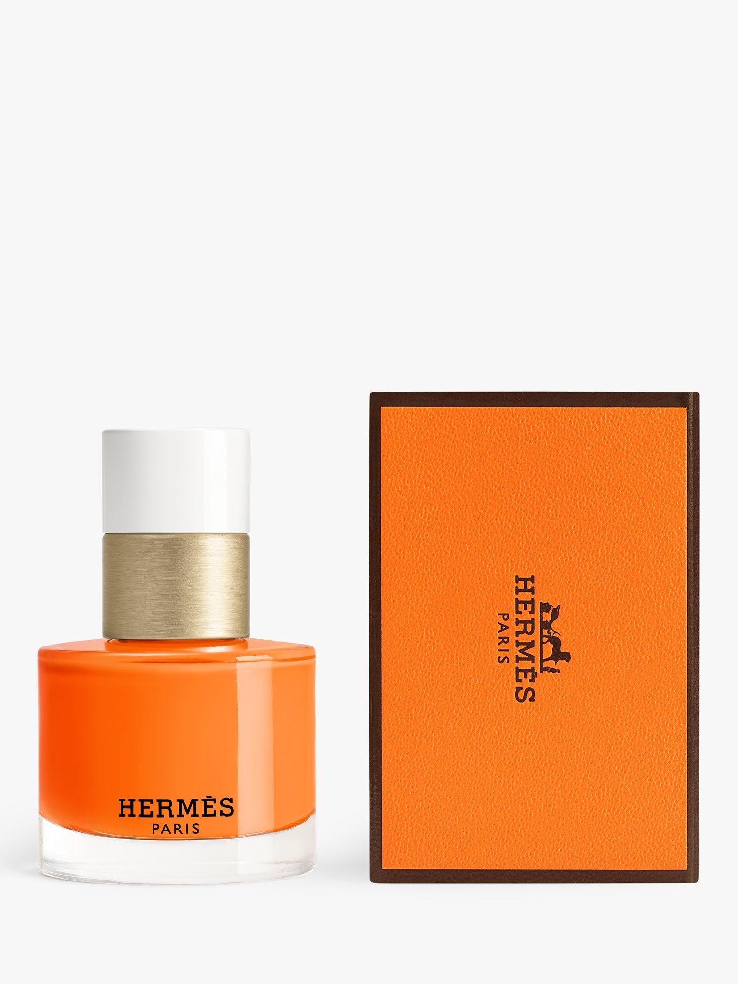 Product image 2 of 7, which shows Hermès Les Mains Hermès Nail Enamel, 33 Orange Boîte