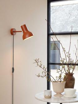 Anglepoise Type 75 Mini Margaret Howell Edition Plug-In Wall Light - view 2, Sienna
