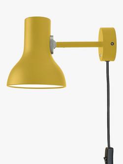 Anglepoise Type 75 Mini Margaret Howell Edition Plug-In Wall Light - view 2, Yellow Ochre