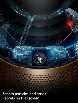 Dyson Hot+Cool™ Purifying Fan Heater - view 2, White