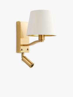 Bay Lighting Manor Spotlight/Wall Light, Satin Gold - view 2, Satin Gold