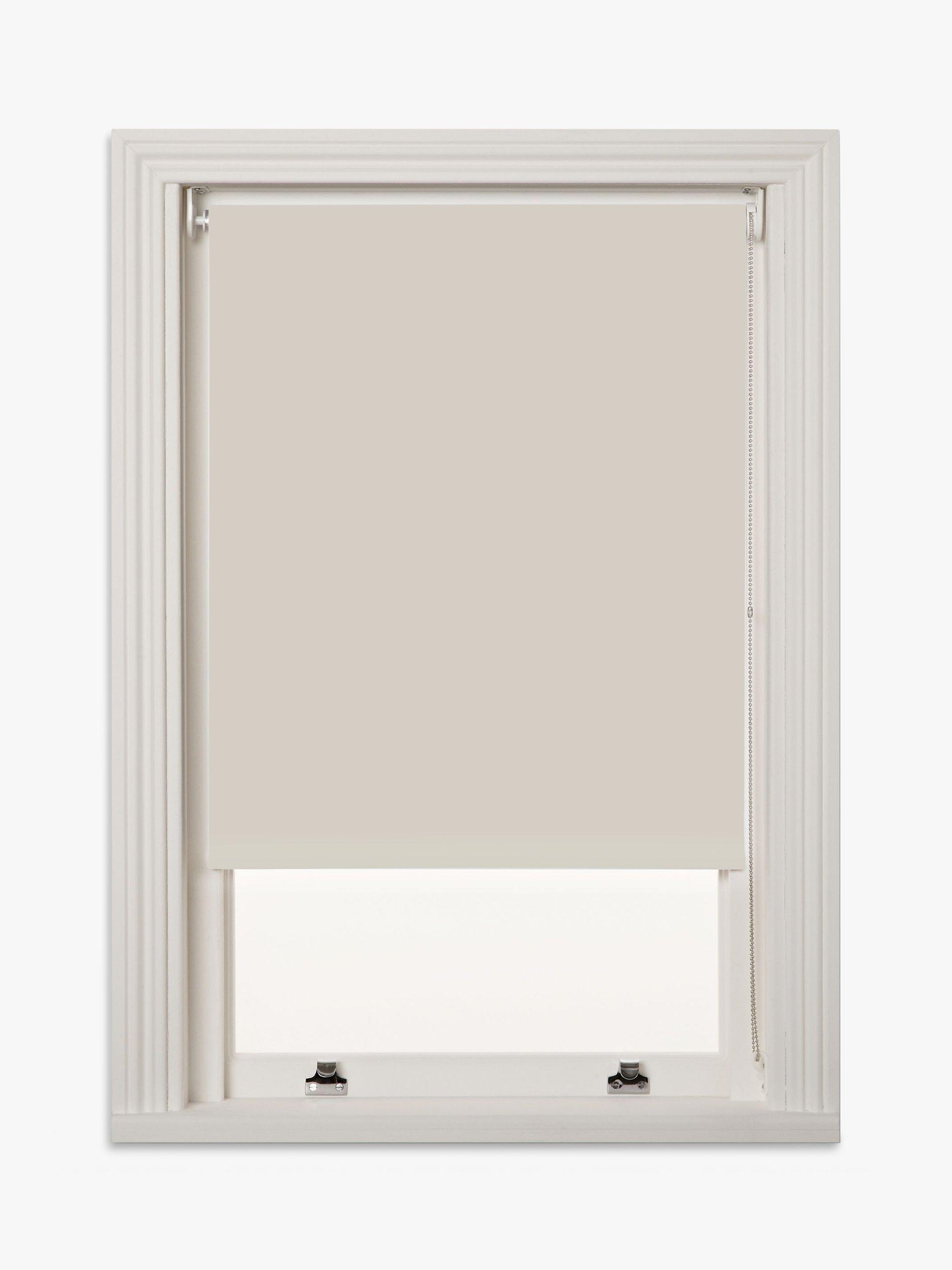 John Lewis Blinds Studio Made to Measure Blackout Roller Blind, Clay