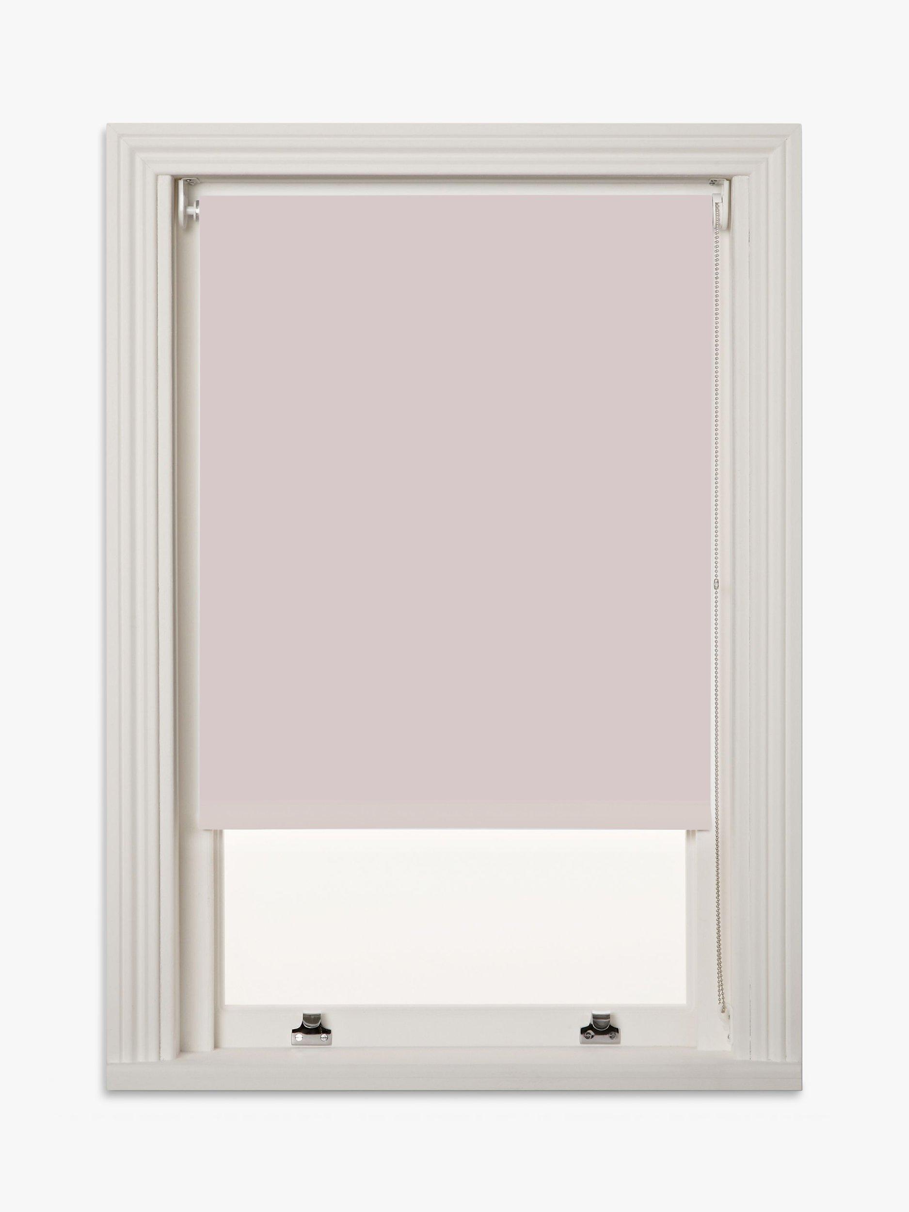 John Lewis Blinds Studio Made to Measure Blackout Roller Blind, Petal