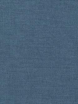 John Lewis Soft Weave Plain Fabric, Dark Pacific, Price Band A, Soft Weave Dark Pacific