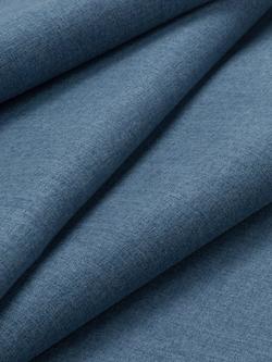 John Lewis Soft Weave Plain Fabric, Dark Pacific, Price Band A - view 2, Soft Weave Dark Pacific