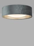 Där Nysa Velvet Flush Ceiling Light, Medium