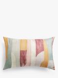 John Lewis Structure Linen Cushion, Multi