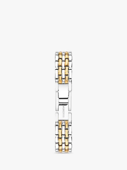 Sekonda Women's Octagonal Bracelet Strap Watch - view 2, Silver/Gold 40125.27