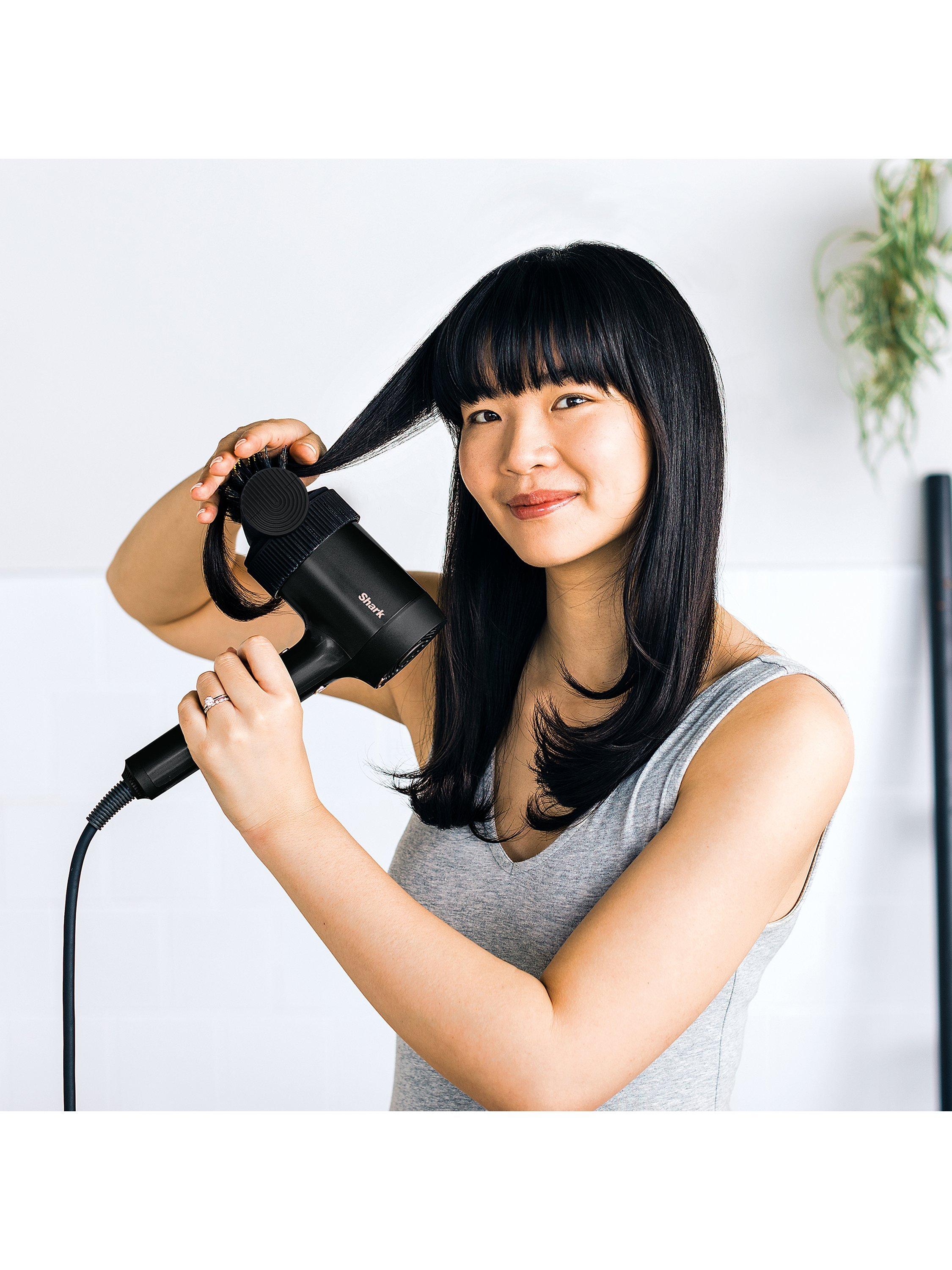 Product image 3 of 8, which shows Shark Style IQ Hair Dryer Styling Brush Attachment, Black