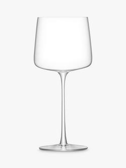 LSA International Metropolitan Red Wine Glass, Set of 4, 400ml, Clear, Clear