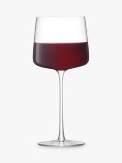 LSA International Metropolitan Red Wine Glass, Set of 4, 400ml, Clear - view 2, Clear